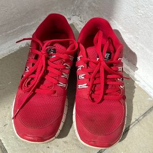 Nike free pink sneakers 7.5